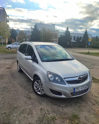 samochody osobowe Opel Zafira cena 14000 przebieg: 264682, rok produkcji 2008 z Police